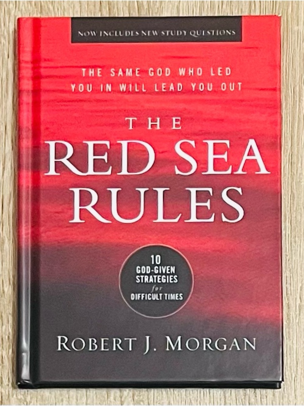 Red Sea Rules by Robert Morgan, Hardcover (Thomas Nelson, 2014) **BRAND NEW**